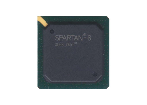 Connectivité série à grande vitesse de la puce XC6SLX45-2FGG484I FPGA IC de circuit intégré