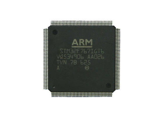 microcontrôleur à 32 bits IC 176-LQFP de la puce STM32F767IGT6 du circuit intégré 216MHz