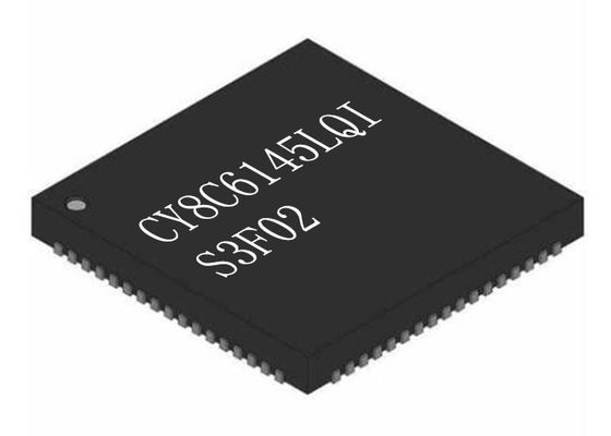 ARM Cortex M4F 150MHz du sous-système VFQFN68 d'unité centrale de traitement de la puissance faible CY8C6145LQI-S3F02 32Bit