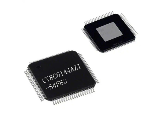 l'ÉCLAIR de 32Bit MCU CY8C6144AZI-S4F83 256KB a enfoncé - les microcontrôleurs 80-TQFP en paquet