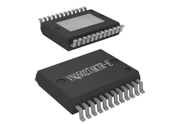 Conducteur latéral Chip 24SOP de la Manche de quadruple d'IC VNQ5027AKTR-E 29A de conducteurs de charge haut