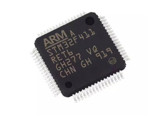 Noyau 100MHz du cortex M4 de bras de la puce LQFP64 de microcontrôleur de la haute performance STM32F411RET6