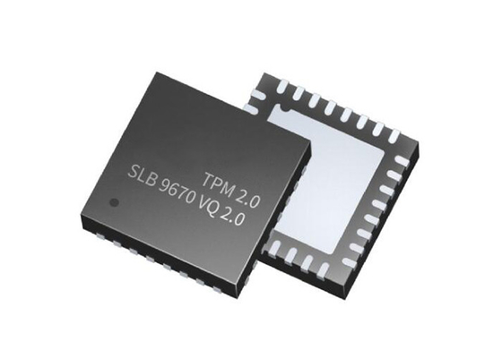 Bâti électronique de surface du module VQFN32 des circuits intégrés SLB9670VQ2.0 TPM