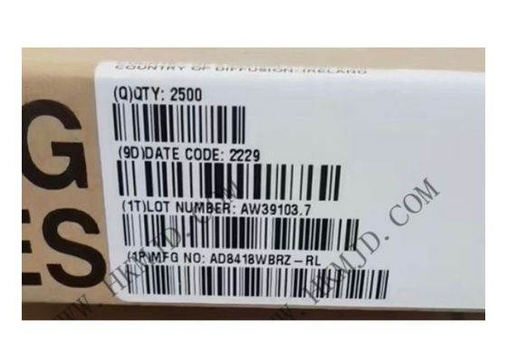 Les IC ébrèchent l'amplificateur zéro bidirectionnel IC 8-SOIC de sens de courant de dérive d'AD8418WBRZ