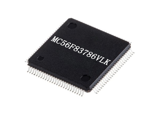 Éclair à un noyau à 32 bits d'IC 100MHz 256KB de microcontrôleur de la puce MC56F83786VLK d'IC