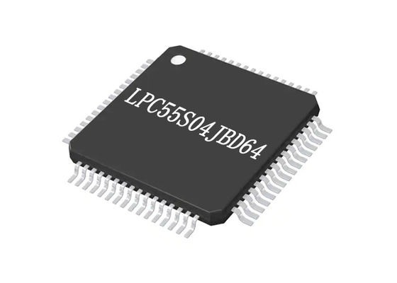 Les IC ébrèchent LPC55S04JBD64 le microcontrôleur IC 96MHz à un noyau à 32 bits 128KB