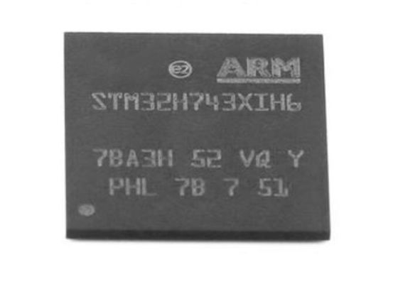 Les microcontrôleurs de la puce STM32H743XIH6 de circuit intégré ébrèchent la haute performance 480MHz