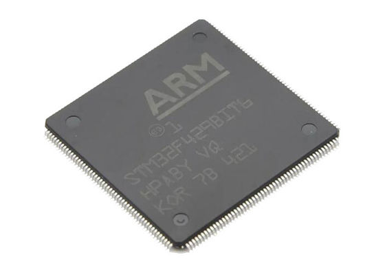Les microcontrôleurs ébrèchent STM32F429BIT6 LQFP208 32Bit 180MHz qu'à un noyau a intégré IC