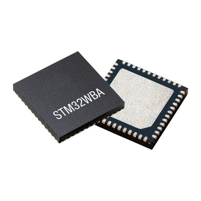 Paquet sans fil de l'émetteur-récepteur IC BT V5.3 48-UFQFN de STM32WBA52CGU6 MCU 2.4GHz rf