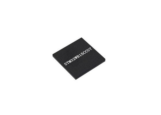 Microcontrôleur à 32 bits sans fil multiprotocole IC de 48-UFQFN STM32WB15CCU7 MCU