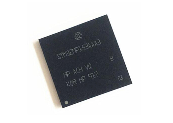 Microcontrôleur MCU du cortex A7 448LFBGA de la puce de microprocesseur STM32MP153AAA3 Dual Core