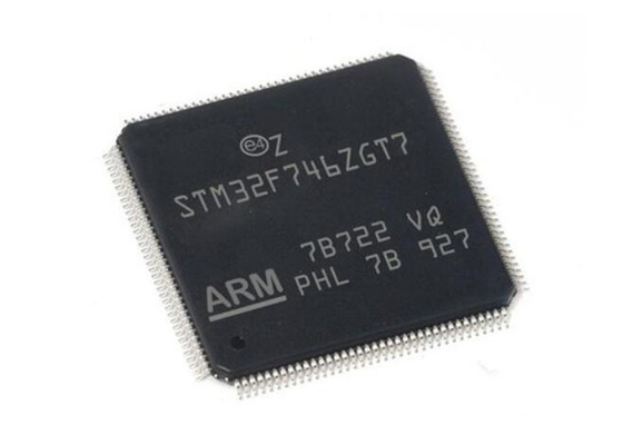 Performance MCUs du microcontrôleur MCU 144LQFP d'IC STM32F746ZGT7 de microcontrôleurs haute