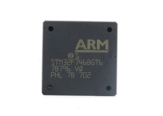 STM32F746BGT6 les microcontrôleurs instantanés du microcontrôleur MCU 1MB ébrèchent la puce de LQFP208 IC