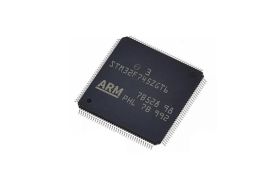 La haute performance a inclus le paquet d'IC STM32F745ZGT6 144-LQFP de microcontrôleurs