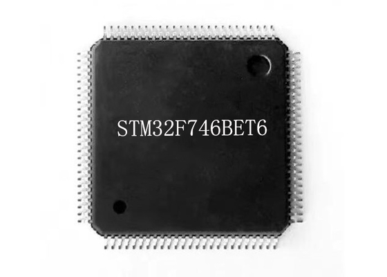 Microcontrôleurs IC du microcontrôleur MCU 216MHz LQFP208 de la haute performance STM32F746BET6