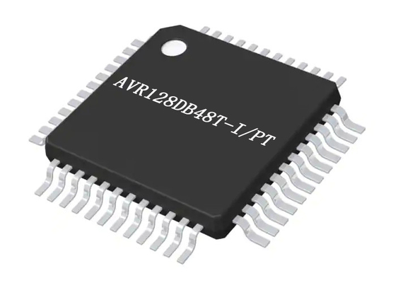 Microcontrôleur d'usage universel MCU AVR128DB48T-I/PT 128KB 48-TQFP instantané