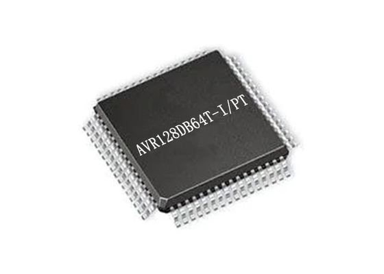 Microcontrôleur MCU AVR128DB64T-I/PT 24MHz à 8 bits 64-TQFP de haute performance