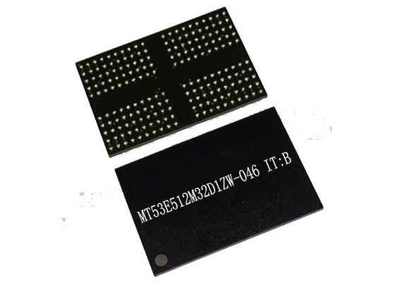 service informatique de la puce de mémoire 16Gbit MT53E512M32D1ZW-046 : Puce 200TFBGA de circuit intégré de B