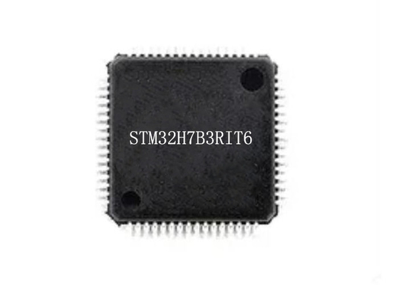 Microcontrôleur à un noyau MCU de la puce 64LQFP 280MHz du microcontrôleur STM32H7B3RIT6