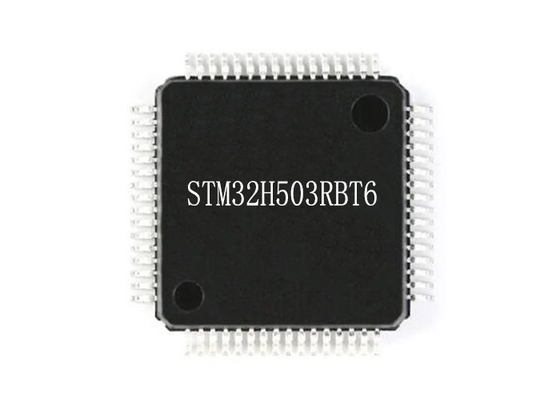 Éclair d'IC 128KB de microcontrôleur du microcontrôleur MCU STM32H503RBT6 LQFP64 250MHz