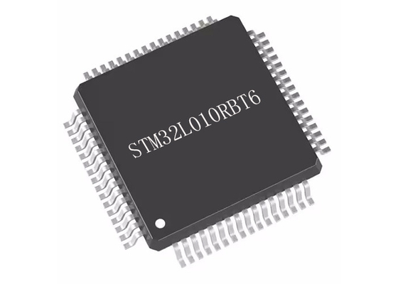 STM32L010RBT6 microcontrôleur IC de l'INSTANTANÉ 64-LQFP du microcontrôleur MCU 32MHz 128KB