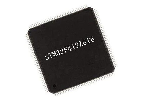 STM32F412ZGT6 microcontrôleur à un noyau à 32 bits IC du BRAS Cortex-M4 100MHz 1MB