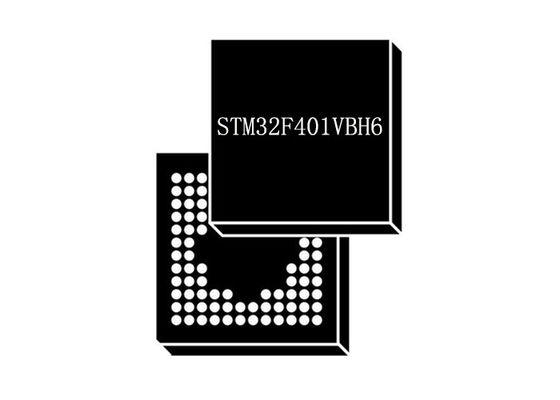 Microcontrôleur à un noyau MCU 100UFBGA de la puce STM32F401VBH6 32Bit de microcontrôleur