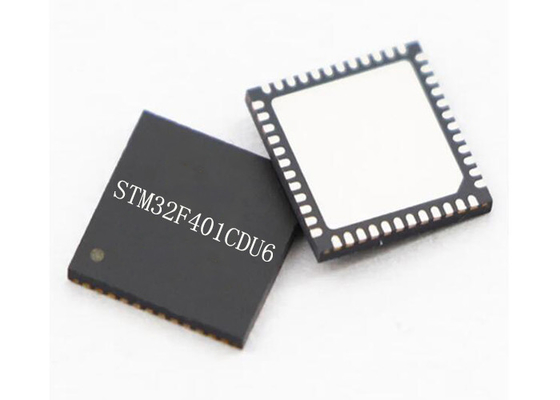 Haut microcontrôleur 48UFQFN MCU à un noyau de la performance STM32F401CDU6 32Bit