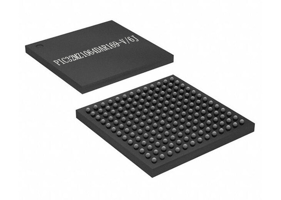 Microcontrôleur à un noyau IC du microcontrôleur MCU 200MHz 32Bit de PIC32MZ1064DAR169-V/6J