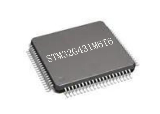 Puce de microcontrôleur du microcontrôleur MCU 80LQFP 32Bit du BRAS Cortex-M4 STM32G431M6T6