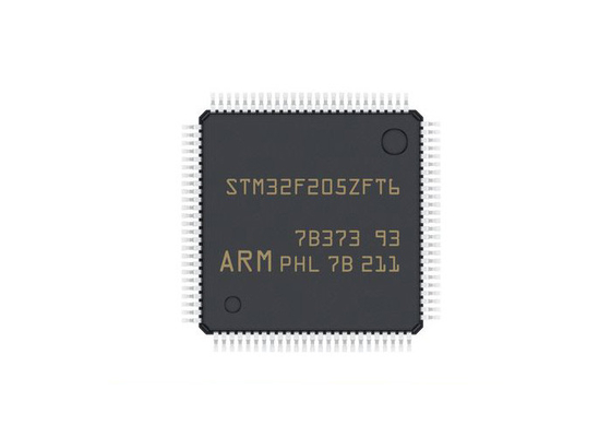 Microcontrôleur IC 144-LQFP à un noyau à 32 bits de l'ARM Cortex STM32F205ZFT6