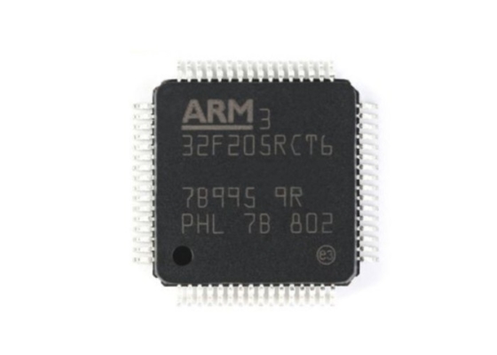 Les IC ébrèchent des microcontrôleurs du BRAS STM32F205RCT6 - la connectivité 256kB de M3 d'ARM Cortex de MCU 32BIT