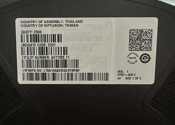 Puce de circuit intégré des régulateurs de commutation de C.C de C.C LT8610ABEMSE 3.5A 16-TFSOP