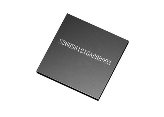 Bâti S26HS512TGABHB003 200MHz de surface de la puce 24-VBGA d'IC NI mémoire instantanée IC