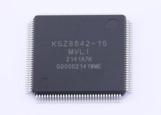 Puce de circuit intégré KSZ8842-16MVLI Commutateur Ethernet à deux ports IC LQFP128