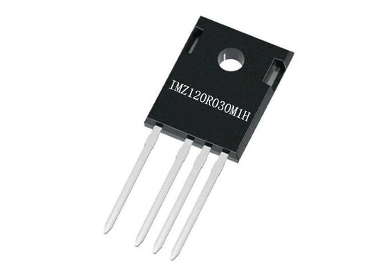 Transistors TO-247-4 de N-canal de carbure de silicium de la puce IMZ120R030M1H de circuit intégré