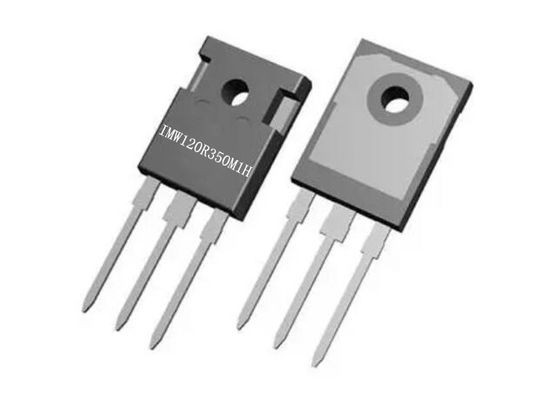 Puce TO-247-3 de circuit intégré du transistor MOSFET IMW120R350M1H de carbure de silicium de fossé