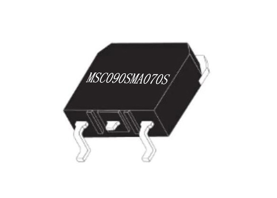 Transistors TO-268-3 de transistor MOSFET de la puce MSC090SMA070S 700V de circuit intégré sic