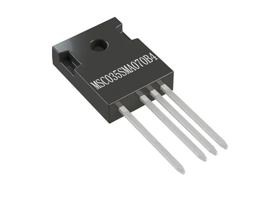Carbure de silicium des transistors MOSFET TO-247-4 de N-canal de la puce MSC035SMA070B4 de circuit intégré