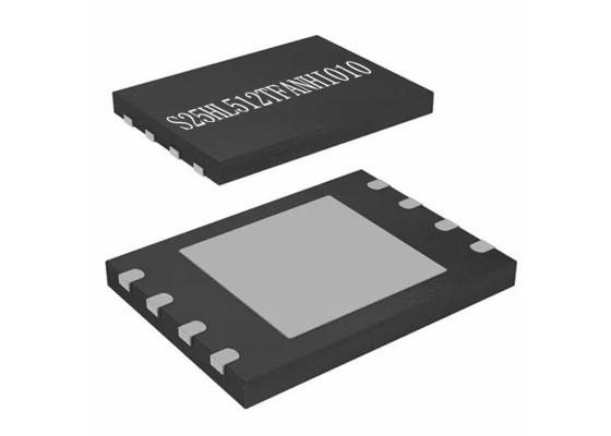ÉCLAIR de la puce de mémoire 512Mbit S25HL512TFANHI010 166MHz NI puces d'IC 8-WDFN IC de mémoire