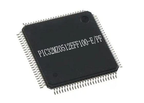puces à un noyau d'IC PIC32MZ0512EFF100-E/PF TQFP100 IC des microcontrôleurs 32Bit