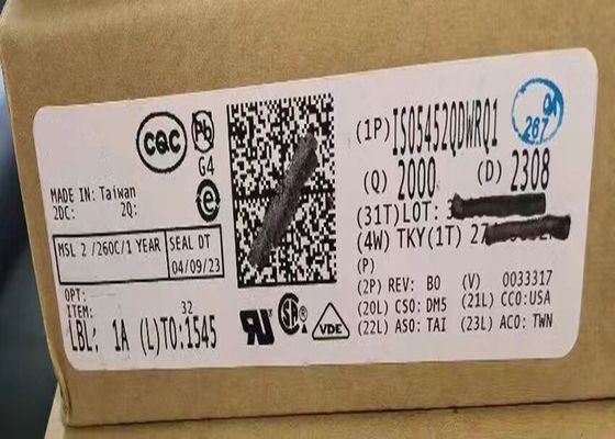 La Manche 16-SOIC d'IC Capacitive Coupling 5700Vrms 1 de conducteur de porte d'ISO5452QDWRQ1 2.7A 5.5A