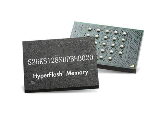 Puce de mémoire de la puce S26KS128SDPBHB020 de circuit intégré 24-FBGA NI mémoire instantanée IC
