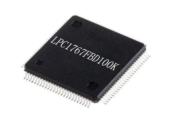 Puces 100-LQFP 100MHz de microcontrôleurs du microcontrôleur MCU LPC1767FBD100K 32Bit