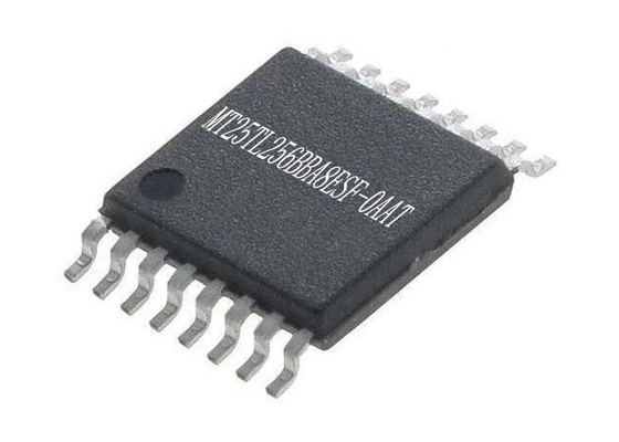 IC ébrèche la puce de mémoire instantanée périodique d'entrée-sortie de MT25TL256BBA8ESF-0 AAT Twin-Quad 16-SOIC