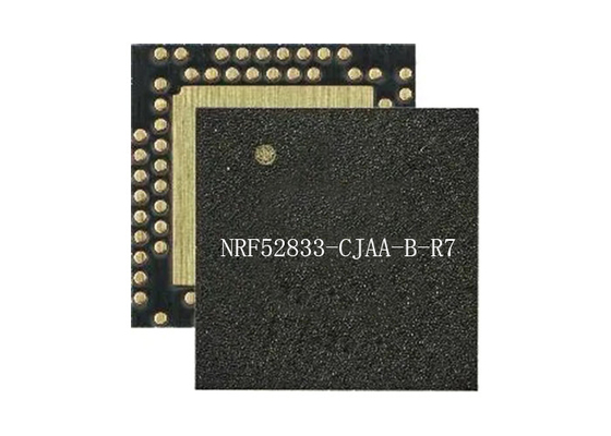 Basse énergie BT IC NRF52833-CJAA-B-R7 rf et émetteur-récepteur sans fil IC 75-UFBGA