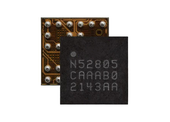 Émetteur-récepteur BT IC 28-WLCSP 2.4GHz BT de NRF52805-CAAA-B-R7 rf 5,3 SoC 2Mbps
