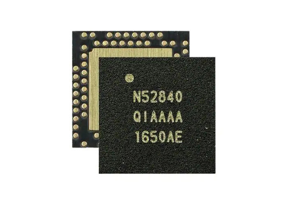 73-VFQFN système extérieur du bâti rf sur l'émetteur-récepteur IC de la puce NRF52840-QIAA-F-R