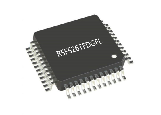 ÉCLAIR 48-LFQFP d'IC à 32 bits 512KB de microcontrôleur de MCU R5F526TFDGFL RXv3 RX26T