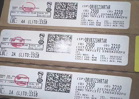 Puce de circuit intégré DRV8323HRTAR pilote de porte intelligente à trois phases 40-WQFN